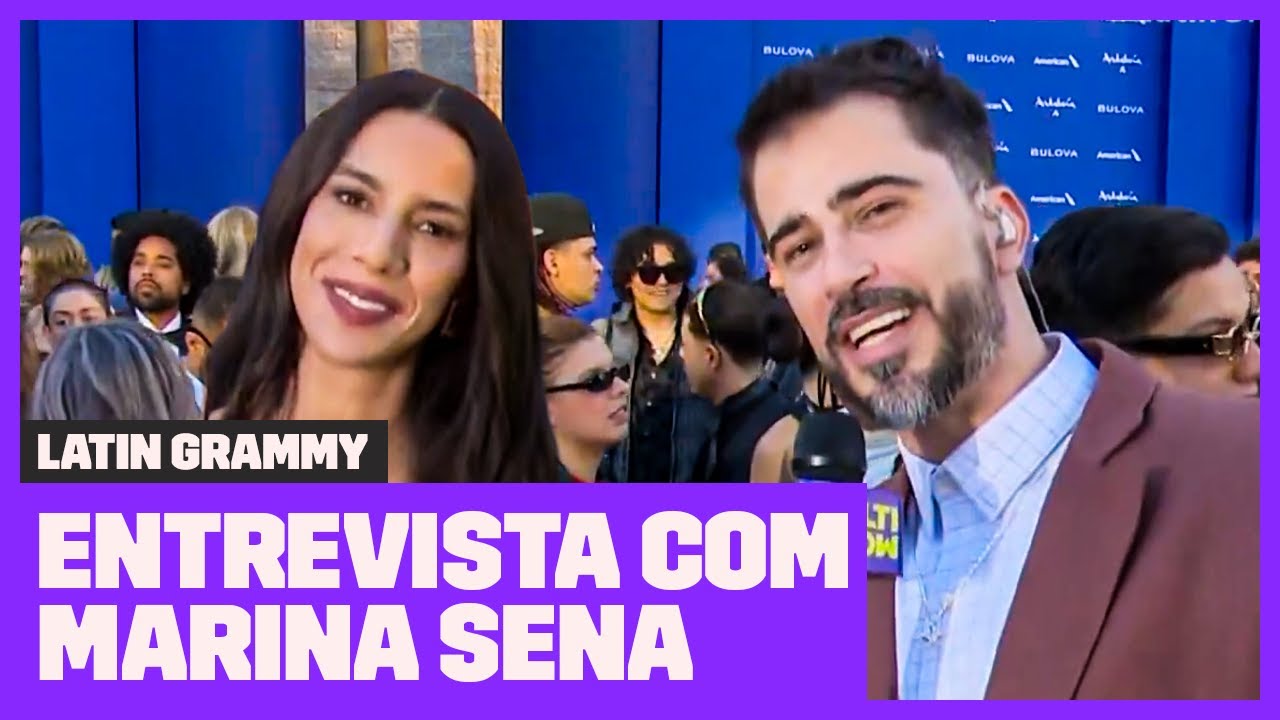 Marina Sena fala sobre CARREIRA INTERNACIONAL | Latin GRAMMY 2025 | Música Multishow