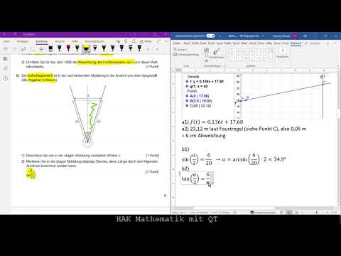 Matura AM 2018 1. Nebentermin Aufgabe 2