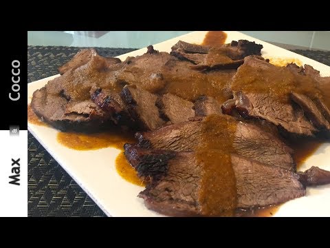 TENDER BRAISED BEEF in RED WINE - Christmas Second Course