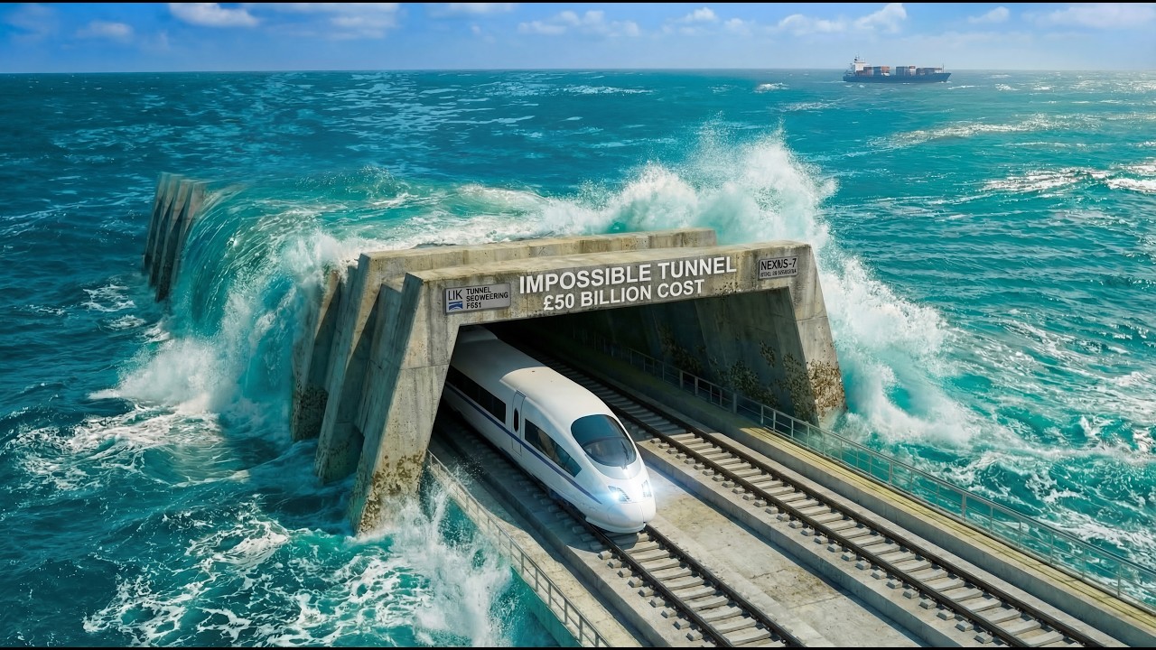The $50 Billion Undersea Secret: How Engineers Built Europe’s Mega Railway Tunnel