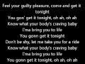 Flo Rida - Sweet Spot Feat. Jennifer Lopez lyrics on screen