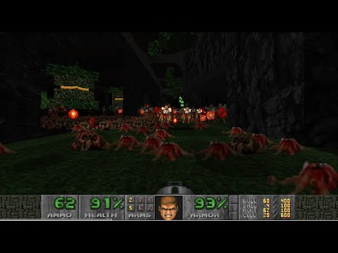 Doom II Death in Excess - Map 15 UV-MAX [TAS] in 15:57