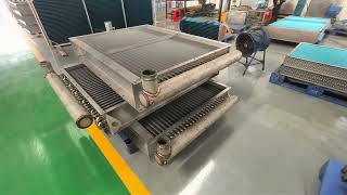Stainless Steel Finned Tube Heat Exchanger | Industrial Heating & Cooling Coil