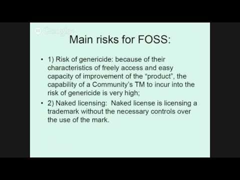 29 ° Nexa Lunch Seminar - Trademark law and Free/Open Source Systems