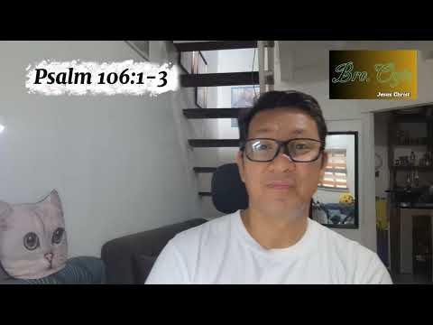 Psalm 106:1-3