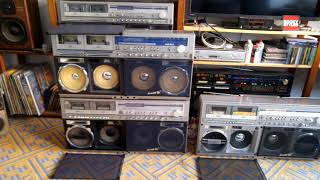 Sharp GF 777, 767, 999, 1000, Discolite 80th Boombox, Ghettoblaster!