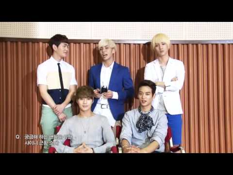 130628 SHINee '초록비' Green Rain MV Making & Interview (OST.The Queen's Classroom)