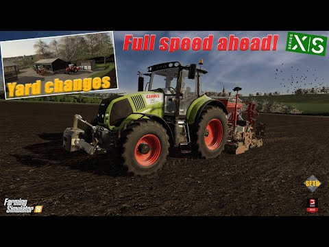 Getting on the Land! |Thornton Farm - We've built a farm!| Farming Simulator 19 on Console