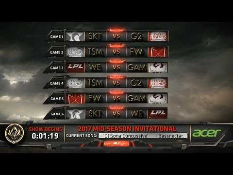 MSI 2017 Day 5 Highlights ALL GAMES ALL KILLS - Mid Season Invitational 2017 D5 Highlights