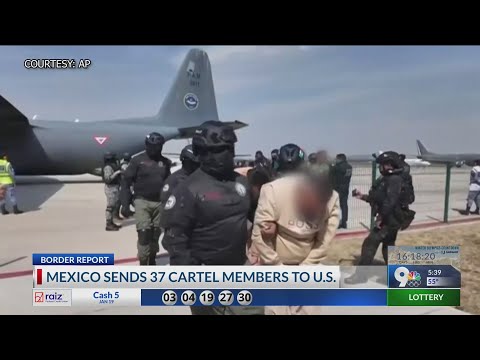Mexico sends cartel members to U.S.