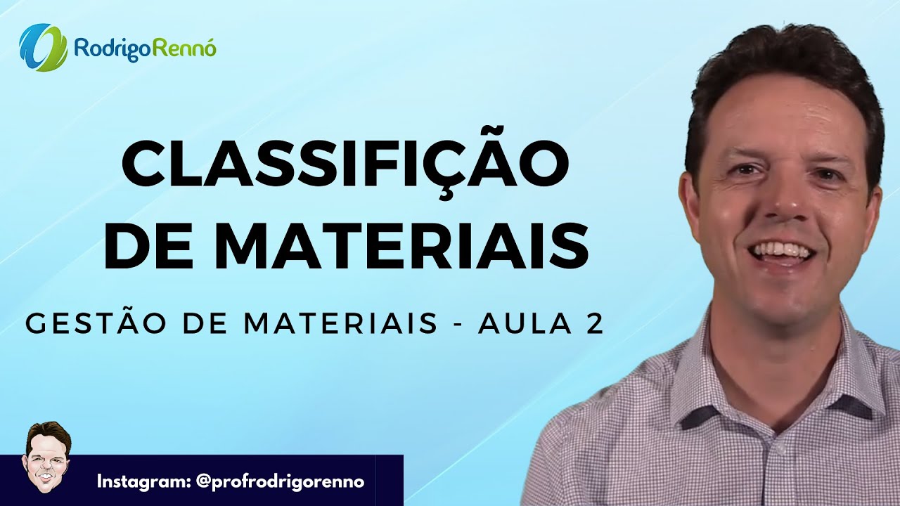 Classificação de Materiais - Administração de Recursos Materiais