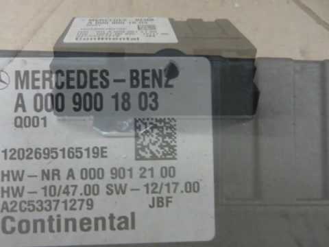 Блок управления топливным насосом w166 Мерседес A0009001803