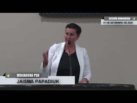 CMBTE - USO DE TRIBUNA PELA VEREADORA JAISMA PAPADIUK - PSB