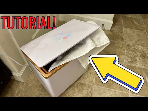 SereneLife WIFI Towel Warmer: Spa-Like Comfort Daily 1 Anteprima video