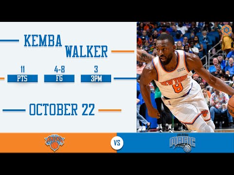 Kemba Walker's Full Game Highlights: 11 PTS, 4-8 FG, 3 3PM vs Magic | 2021-2022 NBA Season | 10/22