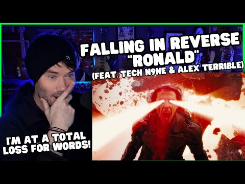 Metal Vocalist Reaction - Falling In Reverse - "Ronald" (feat. Tech N9ne & Alex Terrible)
