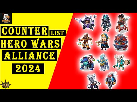 Counter List Of All Factions Best Team 2024 | Hero Wars Mobile Alliance