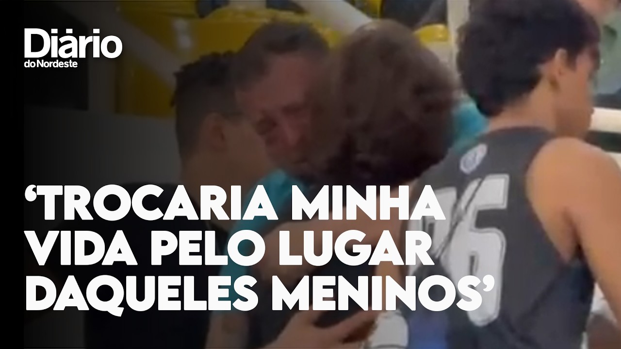 Imagem da notícia ‘Trocaria minha vida pelo lugar daqueles meninos’, diz treinador de atletas mortos em acidente de Tauá