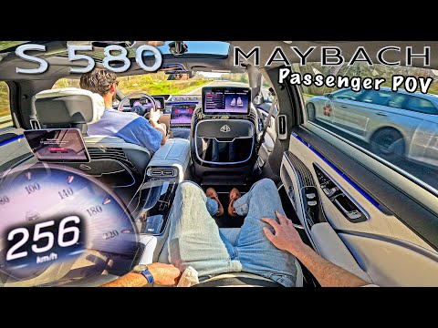 Thumbnail for 2026 Mercedes Maybach S580 // PASSENGER EXPERIENCE at TOP SPEED by Maybach