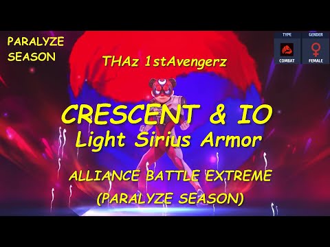 [New ABX] Crescent & IO || Female Combat Team 9m.+ (Paralyze Season)