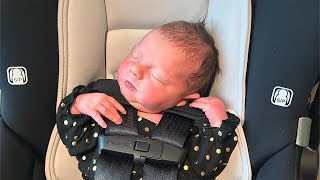BRINGING BABY HOME FROM HOSPITAL!!! | BABY BLAKE&#39;S FIRST DAY HOME!