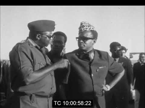 President Mobutu of Zaire Arrives in Uganda For Talks With Gen. Amin | Entebbe Airport | Oct. 1972