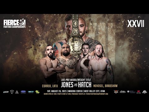 AUGUST 26TH | FIERCE FIGHTING CHAMPIONSHIP 27
