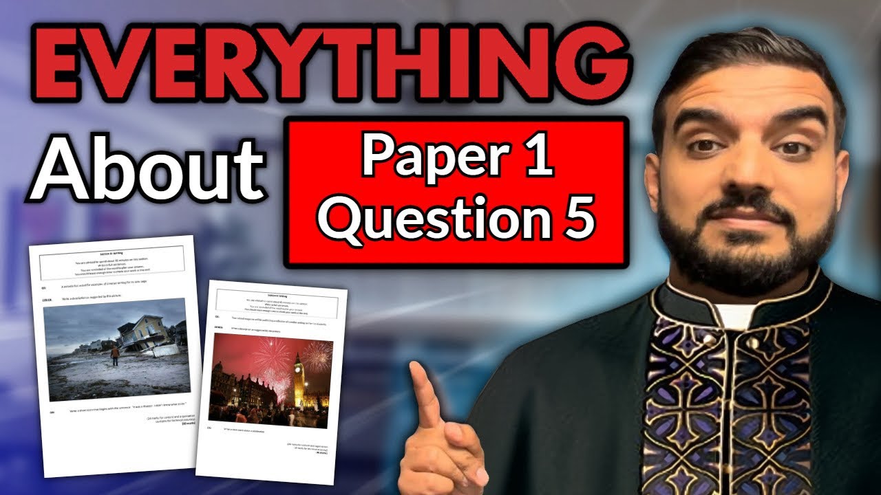 English Language Paper 1, GCSE 2024: Grade 9 For Question 5!