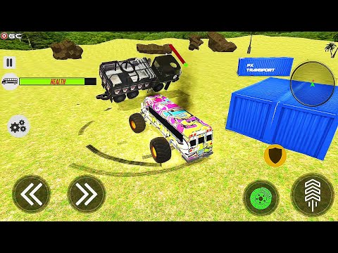 Monster Bus Derby - Bus Demolition Derby 2021- Crazy Monster Truck Games - Android GamePlay #3