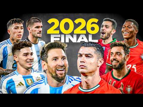 Portugal vs Argentina WHO WILL WIN the World Cup 2026?