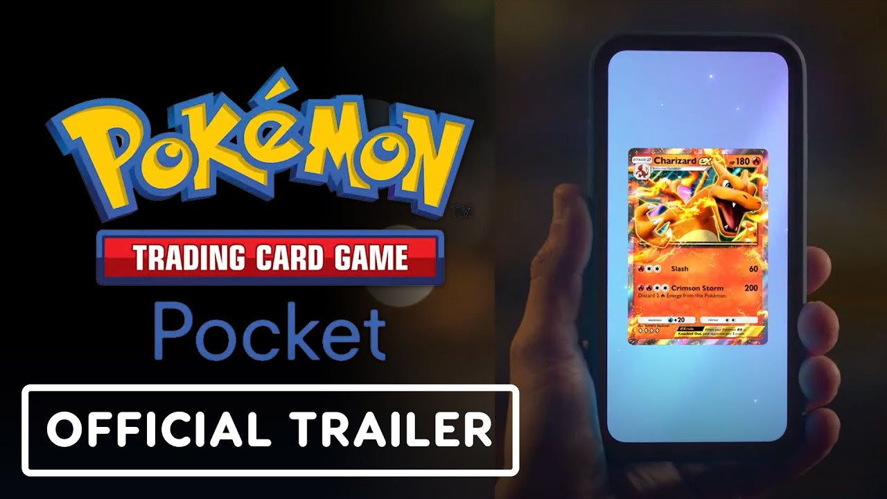 Pokemon Trading Card Game Pocket - Official Announcement Trailer | Pokemon Presents 2024 - YouTube