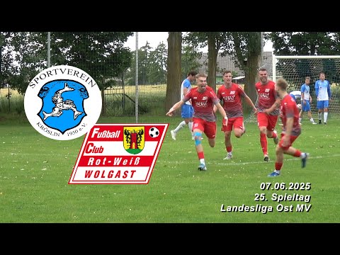 25.Spt. SV Kröslin 1950 : FC Rot-Weiß Wolgast 1:5 LL Ost MV