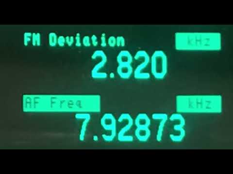 EA3HWU HP8920A vídeo 4 corto Medición de potencia real Tx