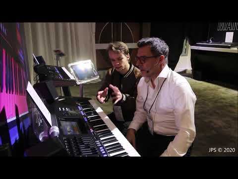 Peter Baartmans and I Play With the Yamaha Genos at NAMM 2020