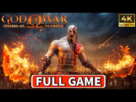 GOD OF WAR CHAINS OF OLYMPUS PS5 - Full Game Walkthrough 100% [4K 60ᶠᵖˢ ✔]