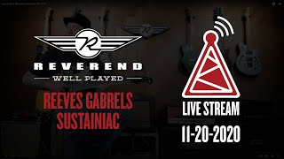 Video thumbnail for Reverend Reeves Gabrels RG-SUS by Reverend Guitars