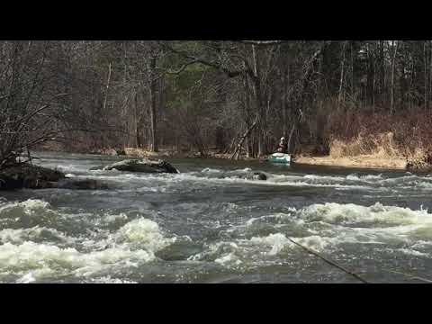 Six mile falls: upper falls 3/25/20