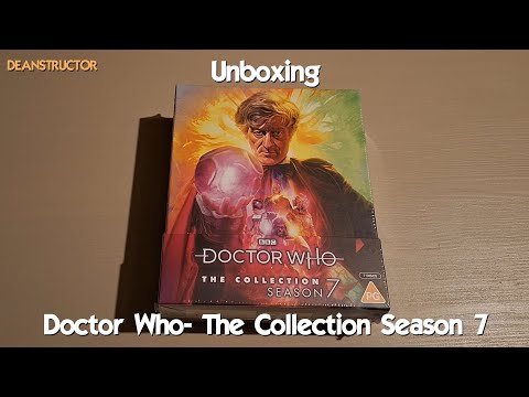 Unboxing Doctor Who The Collection Season 7 Blu-ray! | @deanstructor