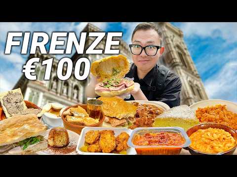 Qui si Mangia TUTTO del Bovino!!🇮🇹 €100 Solo Cibo Toscano a Firenze