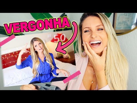 🙈REAGINDO AO MEU VÍDEO DE 50 FATOS SOBRE MIM, 3 ANOS DEPOIS!