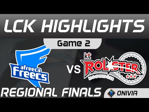 AF vs KT Highlights Game 2 Round1 LCK Regional Finals 2020 Afreeca Freecs vs KT Rolster by Onivia