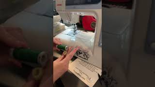 How to thread the sewing machines at Thread Den