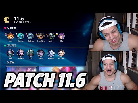 Tyler1 Reacts to Patch 11.6 Notes