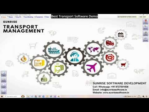 Sunrise Transport Software Hindi Demo