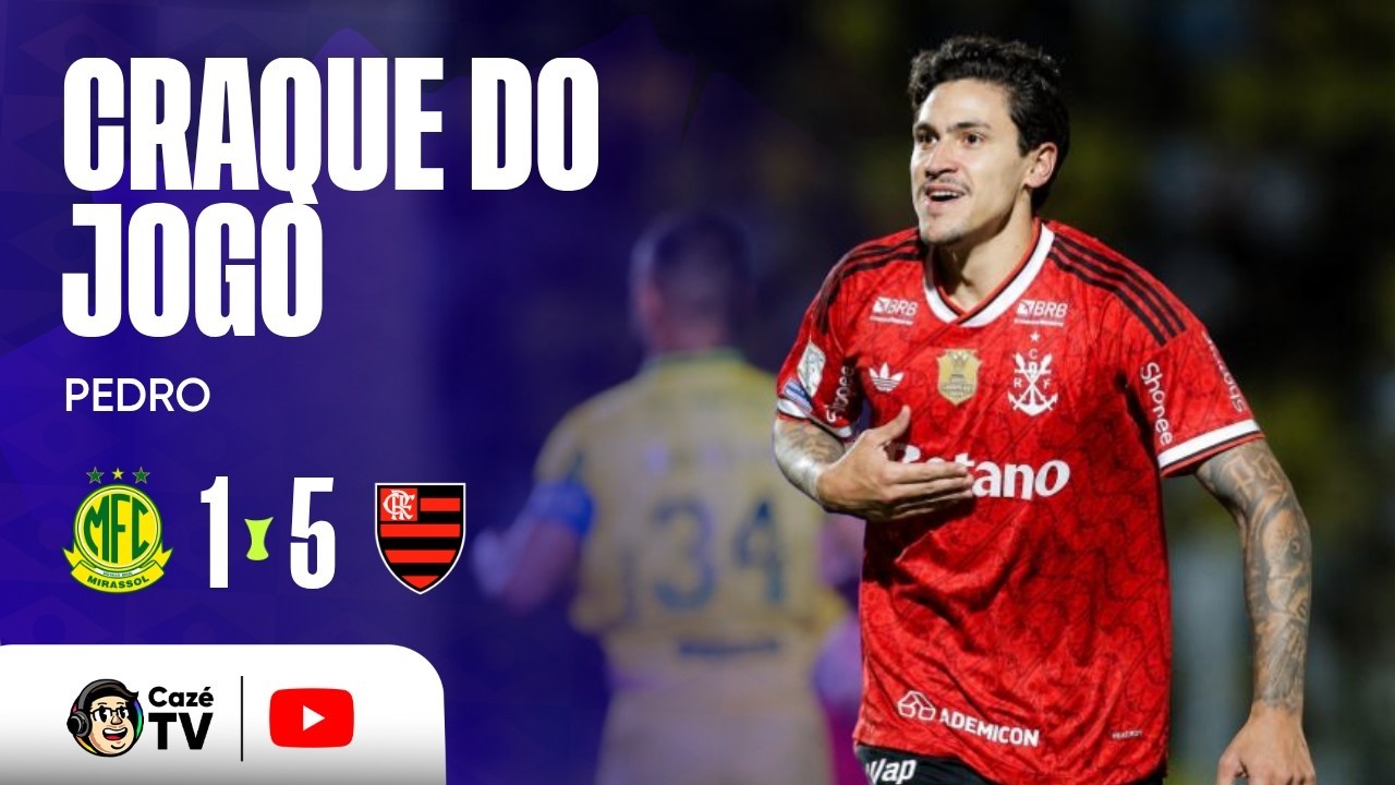 O ARTILHEIRO DO MENGÃO! CONFIRA TODOS OS LANCES DO PEDRO EM MIRASSOL X FLAMENGO