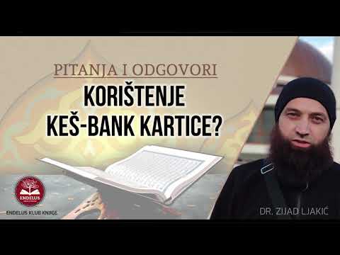 Korištenje keš-bank kartice? - dr. Zijad Ljakić