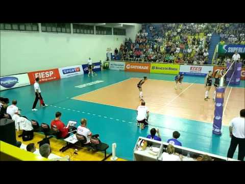 Tie-break - Rio do Sul-Equibrasil 3 x 2 SESI-SP (17-11-2015)