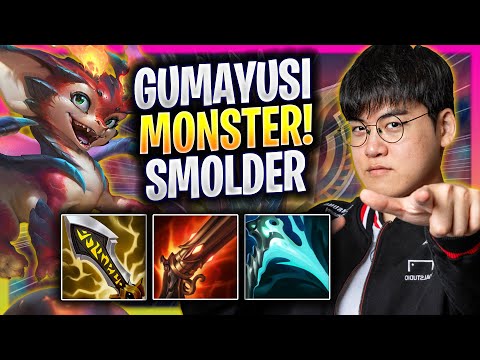 GUMAYUSI IS A MONSTER WITH SMOLDER! - T1 Gumayusi Plays Smolder ADC vs Sivir! | Season 2025