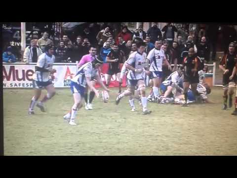 Petr Čížek drop goal vs Germany