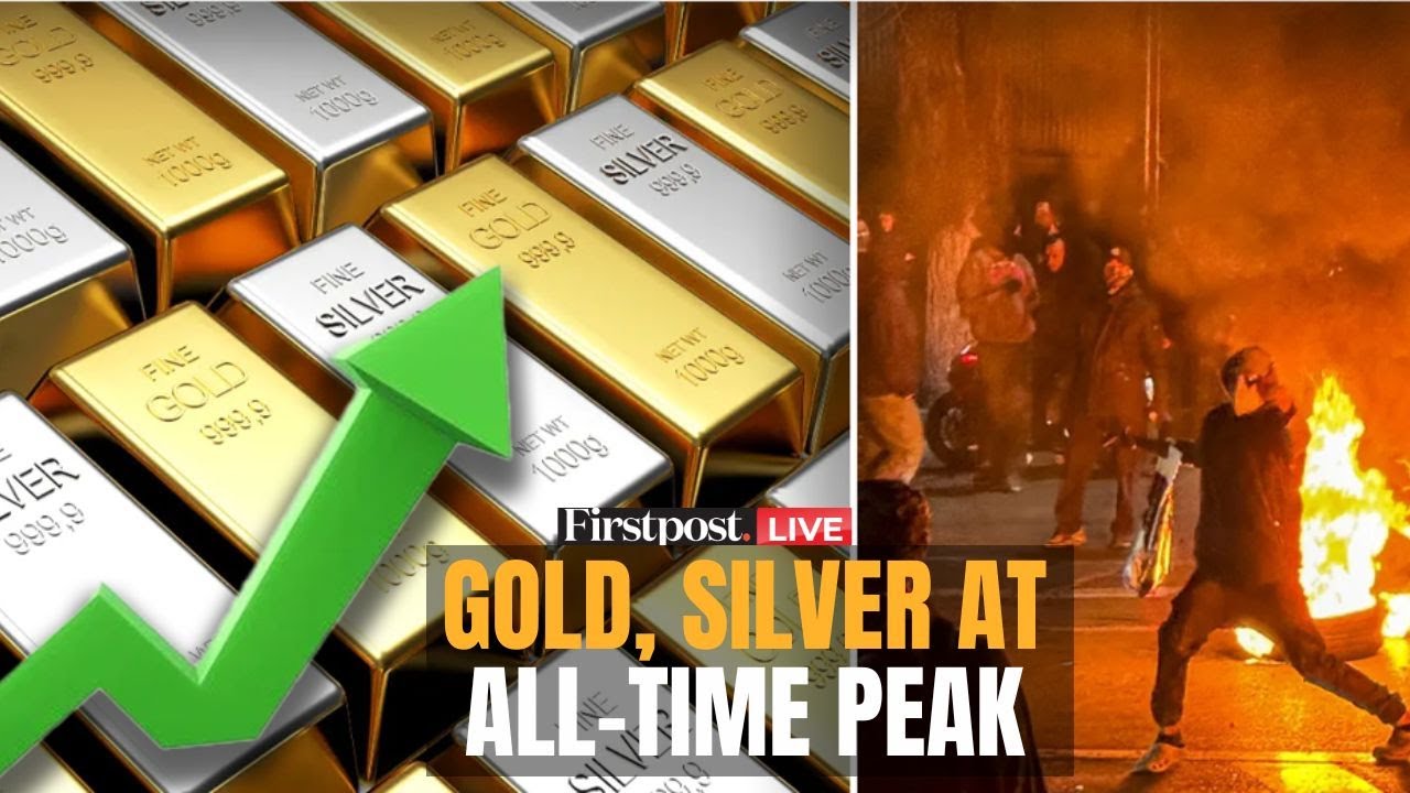 LIVE: Gold, Silver Reach All-Time High on Trump-Powell’s Rift, Iran Crisis | N18G